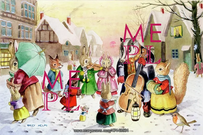 : The Waits with badger, rabbits, squirrel, fox, mole, mouse : The Waits with badger, rabbits, squirrel, fox, mole, mouse