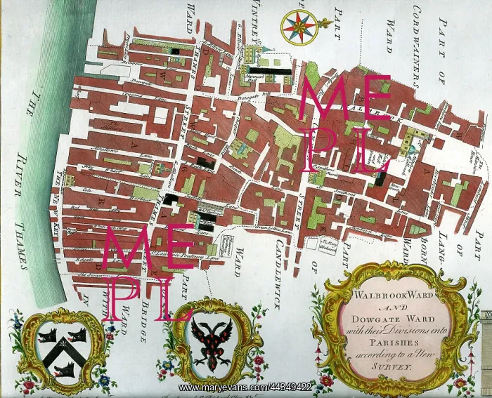  : Walbrook and Dowgate Wards /  Parishes