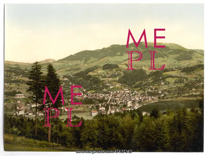 : Wald, general view, Zurich, Switzerland : Wald, general view, Zurich, Switzerland