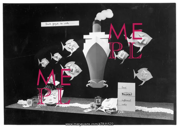 : Waldorf writing paper: window display : Waldorf writing paper: window display