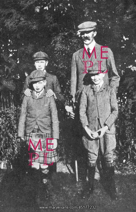 : The Wales children with their tutor : The Wales children with their tutor