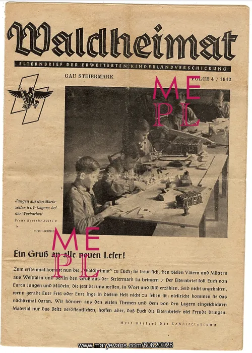 : Walheimat - monthly issue number 4 1942 : Walheimat - monthly issue number 4 1942