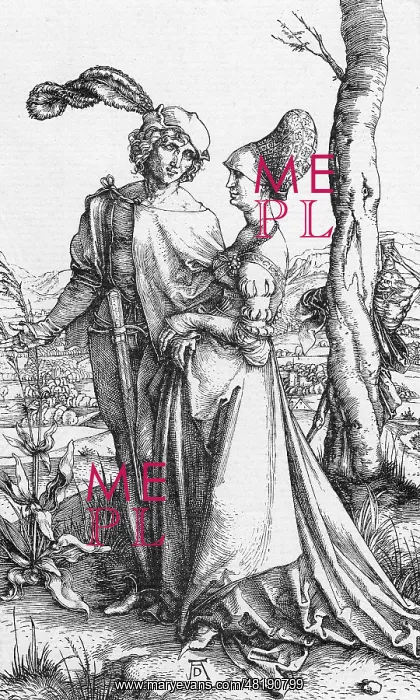 : The Walk by Albrecht Duerer : The Walk by Albrecht Duerer