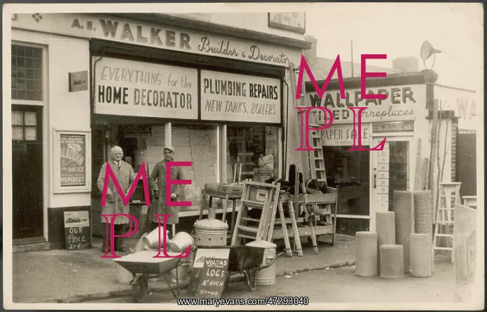 : WALKERS SHOP 1930S : WALKERS SHOP 1930S