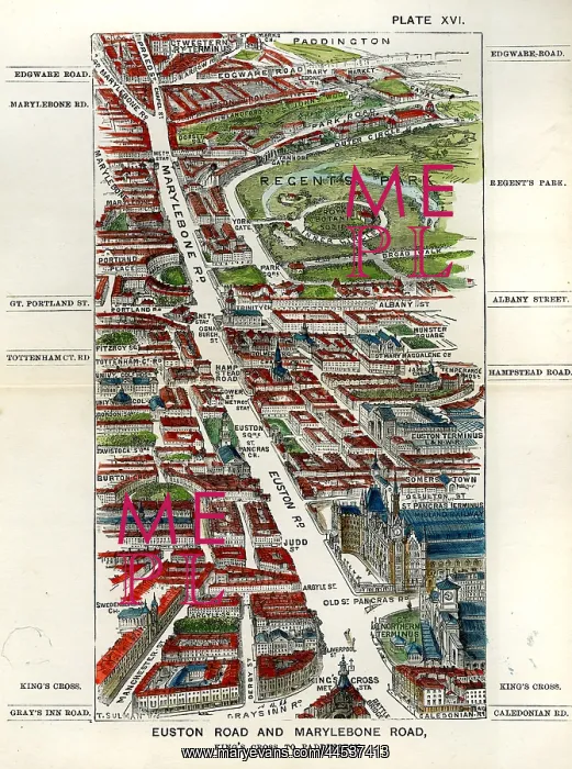 : Walks of London - Euston Road and Marylebone Road no : Walks of London - Euston Road and Marylebone Road no