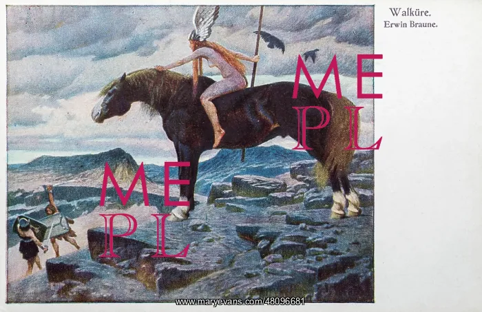 : Walkure - Valkyrie by Erwin Braune : Walkure - Valkyrie by Erwin Braune