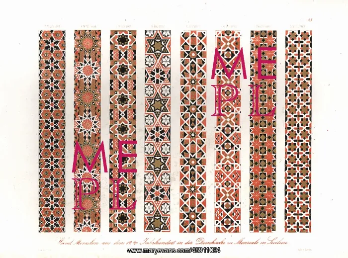 : Wall mosaics of the 12th century from Monreale : Wall mosaics of the 12th century from Monreale