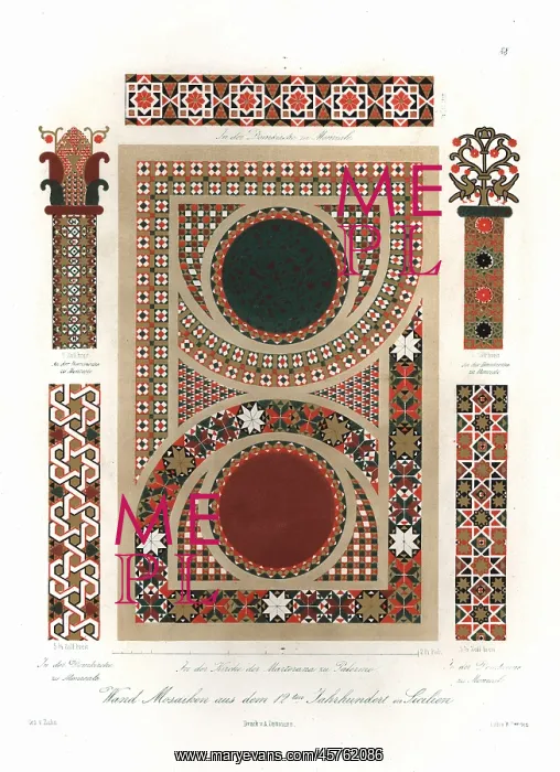 : Wall mosaics from the 12th century in Sicily : Wall mosaics from the 12th century in Sicily