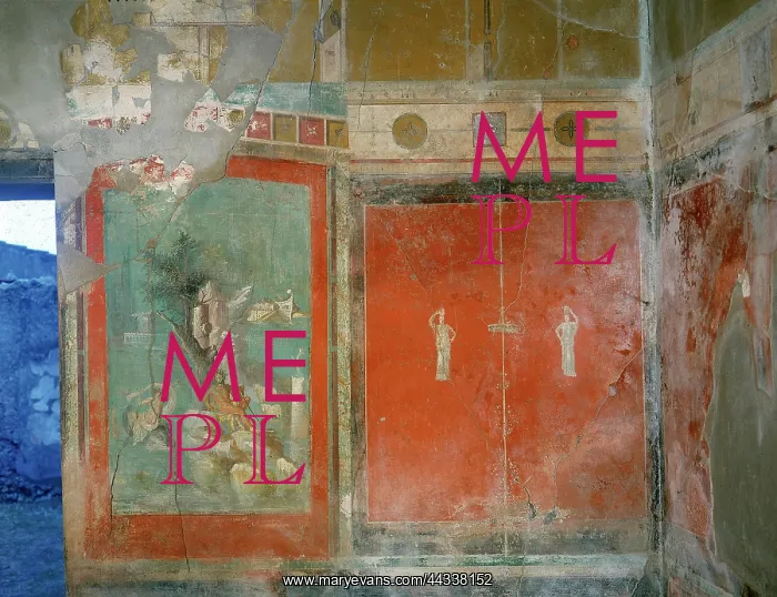 : Wall painting in the House : Wall painting in the House