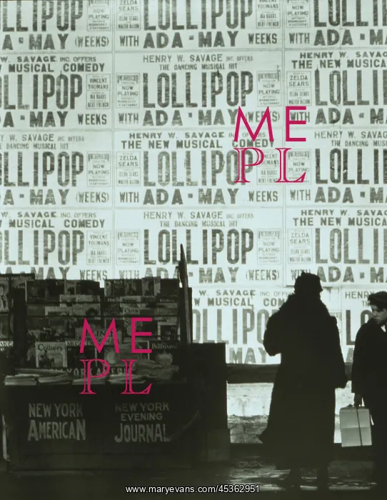 : Wall of posters advertising the musical comedy Lollipop : Wall of posters advertising the musical comedy Lollipop