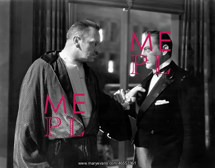 : Wallace Beery - John Barrymore - Actor - Historical : Wallace Beery - John Barrymore - Actor - Historical