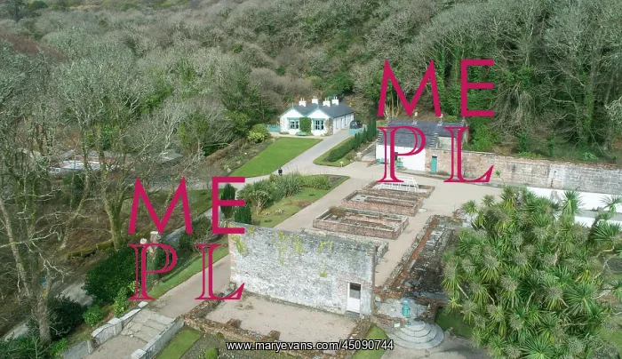: Walled gardens, Kylemore Abbey, County Galway, Ireland : Walled gardens, Kylemore Abbey, County Galway, Ireland