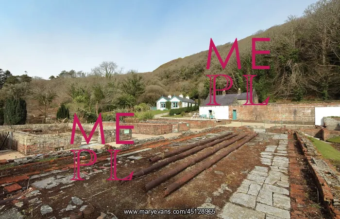 : Walled Victorian Gardens, Kylemore Abbey, County : Walled Victorian Gardens, Kylemore Abbey, County