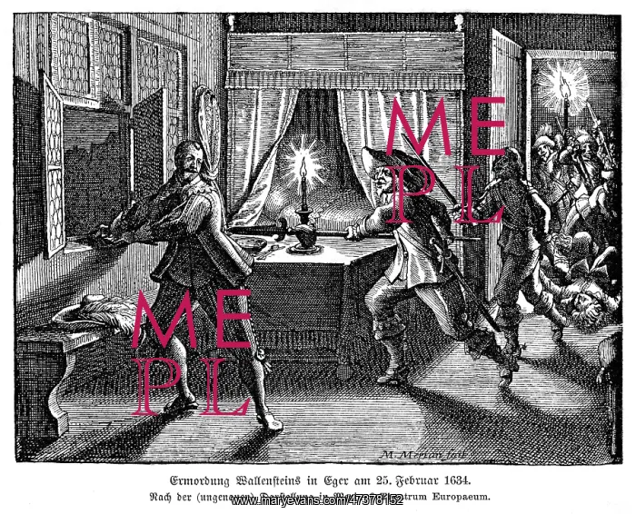 : WALLENSTEIN KILLED : WALLENSTEIN KILLED