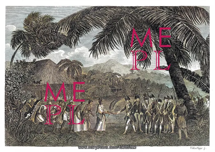: WALLIS IN TAHITI 1767 : WALLIS IN TAHITI 1767