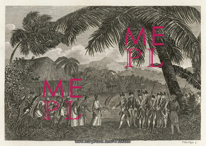 : WALLIS IN TAHITI 1767 : WALLIS IN TAHITI 1767