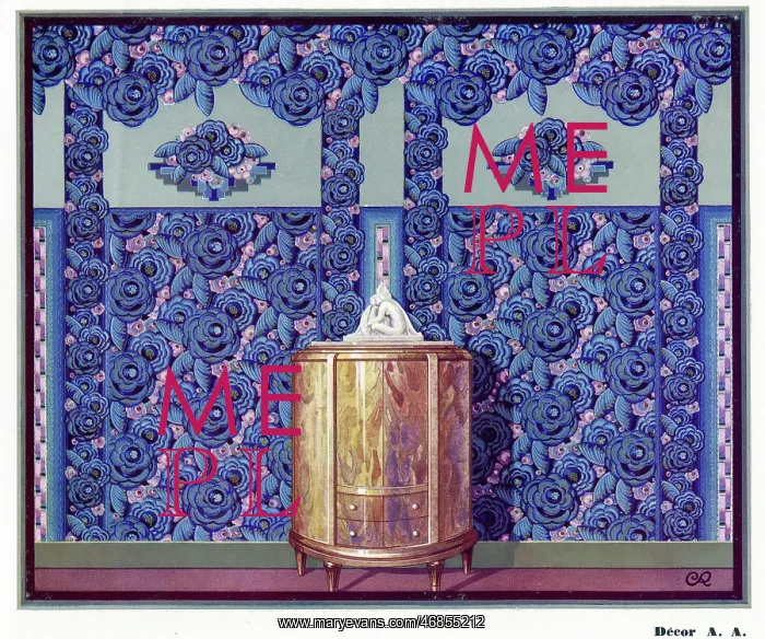 : Wallpaper designs shown in a sample interior : Wallpaper designs shown in a sample interior