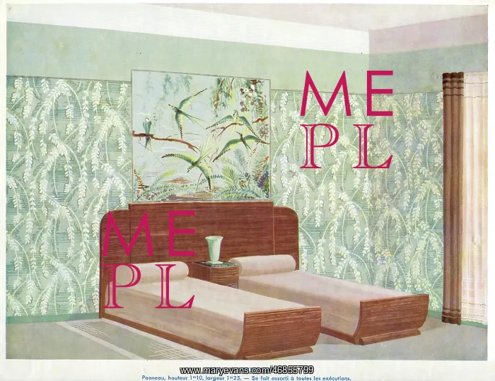 : Wallpaper designs shown in a sample interior : Wallpaper designs shown in a sample interior