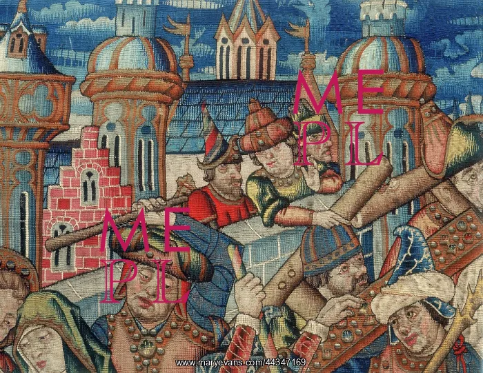: The walls of Jerusalem, detail : The walls of Jerusalem, detail