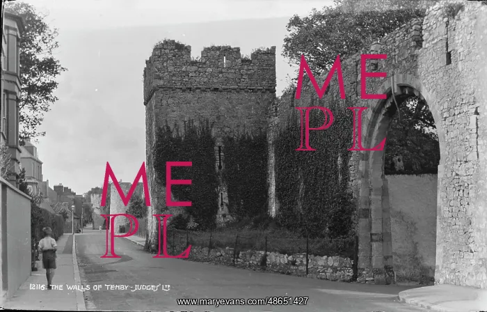 : The Walls of Tenby : The Walls of Tenby