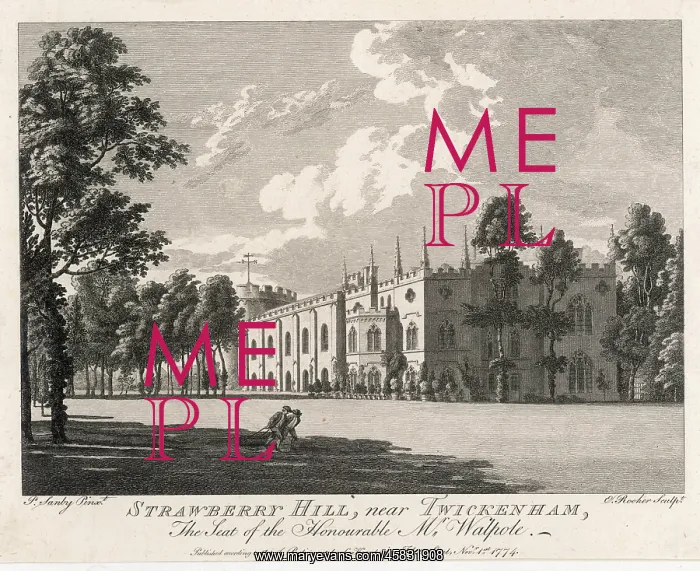 : WALPOLE / STRAWBERRY 1774 : WALPOLE / STRAWBERRY 1774