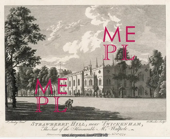 : WALPOLE / STRAWBERRY 1774 : WALPOLE / STRAWBERRY 1774