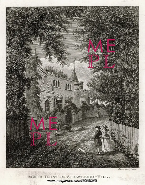 : WALPOLE / STRAWBERRY 1786 : WALPOLE / STRAWBERRY 1786