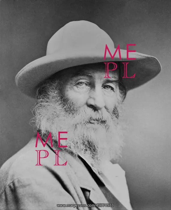 : Walt Whitman, 1870, in head-and-shoulders : Walt Whitman, 1870, in head-and-shoulders