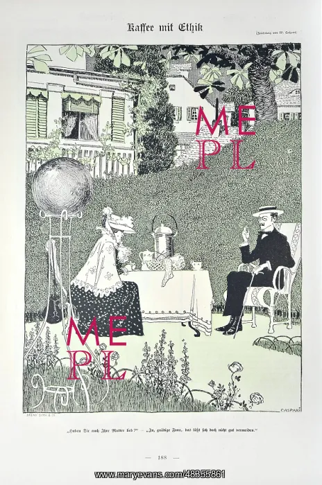 : Walter Caspari Kaffee mit Ethik - Coffee with Ethics, 1899 : Walter Caspari Kaffee mit Ethik - Coffee with Ethics, 1899