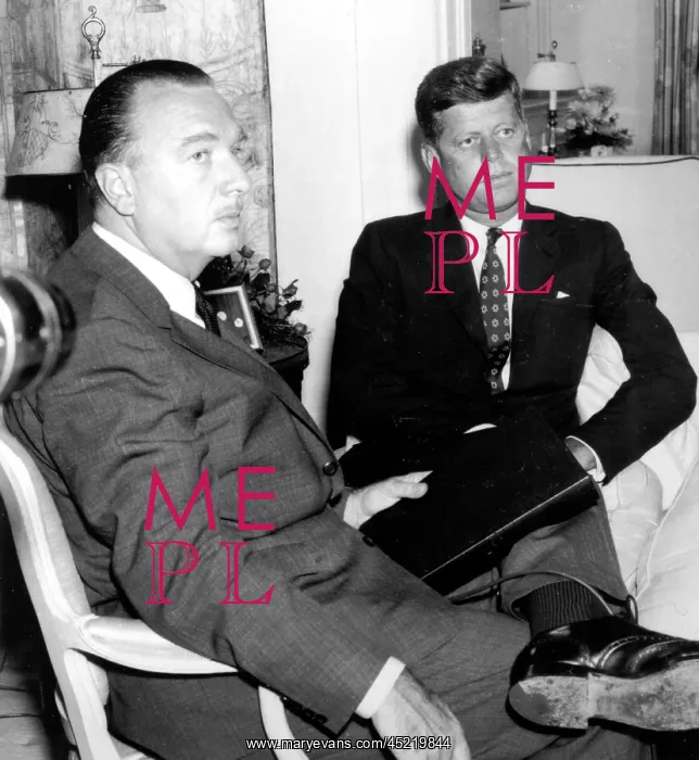 : WALTER CRONKITE, interviewing SENATOR JOHN ? : WALTER CRONKITE, interviewing SENATOR JOHN ?