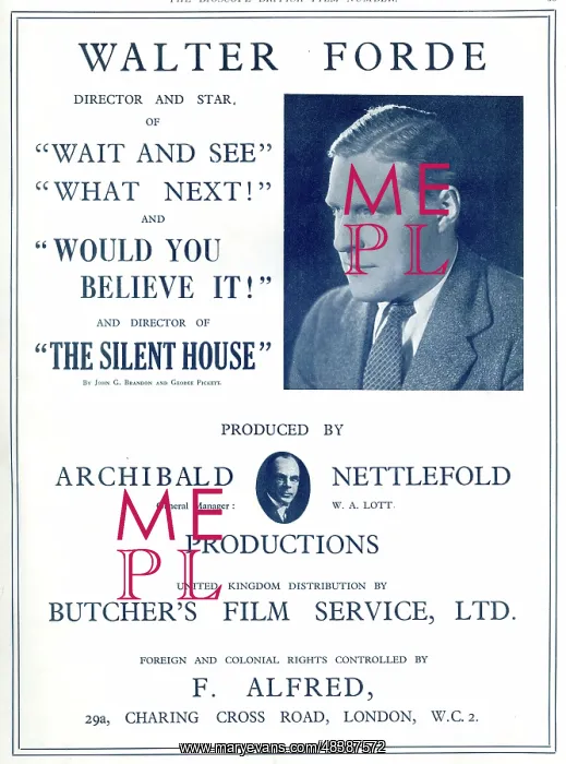 : Walter Forde, four Archibald Nettlefold films : Walter Forde, four Archibald Nettlefold films