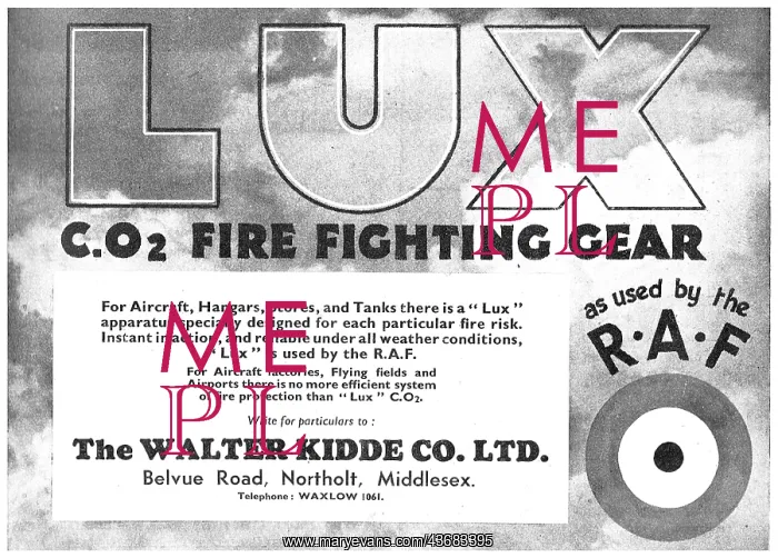 : Walter Kidde LUX CO2 Fire Fighting Equipment : Walter Kidde LUX CO2 Fire Fighting Equipment