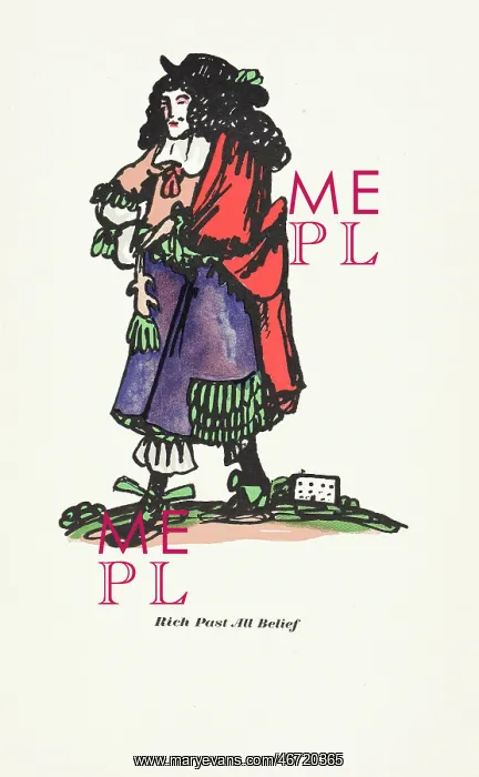 : Walter de la Mare drawing Man in Cavalier costume : Walter de la Mare drawing Man in Cavalier costume