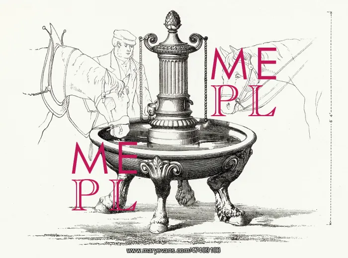 : Walter MacFarlane, Water Trough 1906 : Walter MacFarlane, Water Trough 1906