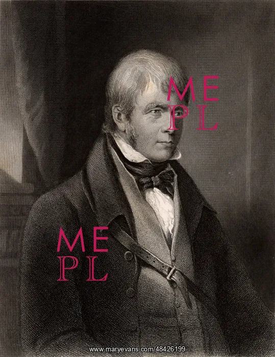 : Walter Scott (1771-1832) Scottish author and poet : Walter Scott (1771-1832) Scottish author and poet