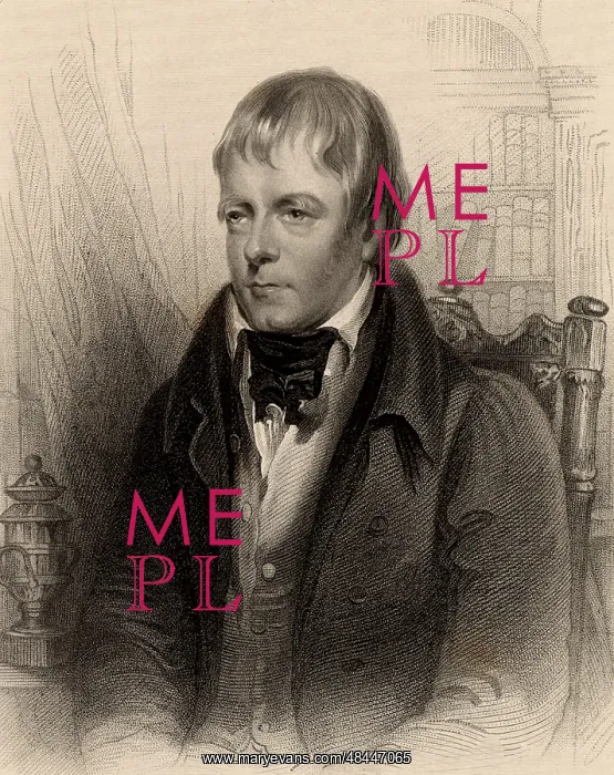 : Walter Scott (1771-1832) Scottish author and poet : Walter Scott (1771-1832) Scottish author and poet