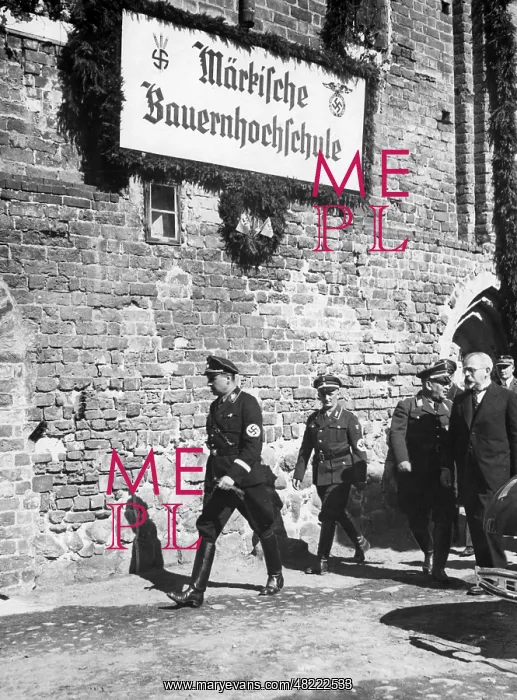 : Walther Darre at the consecration of the Bauernhochschul : Walther Darre at the consecration of the Bauernhochschul