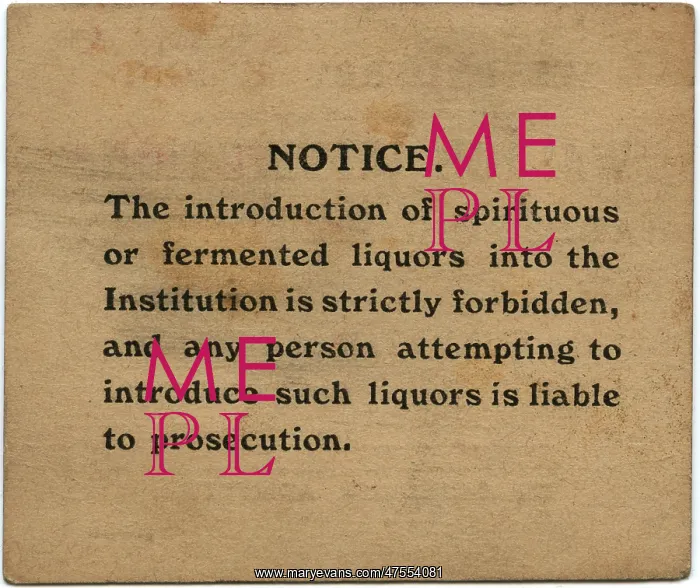 : Walton Institution Visiting pass reverse : Walton Institution Visiting pass reverse