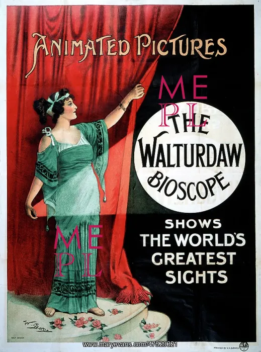  : Walturdaw Bioscope advert