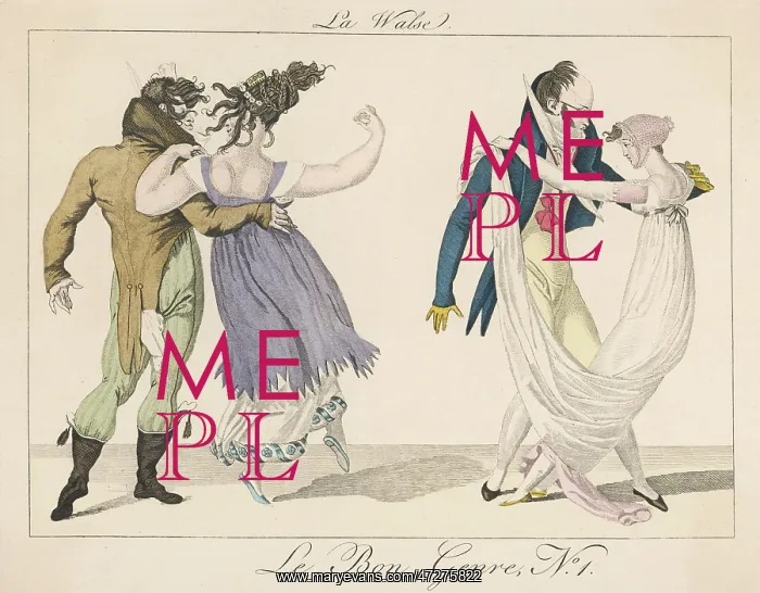 : The Waltz, - circa 1805 : The Waltz, - circa 1805