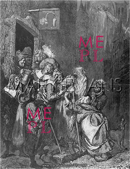 : WANDERING JEW AT AN INN : WANDERING JEW AT AN INN