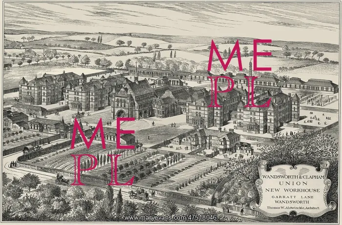  : Wandsworth & Clapham Workhouse, London