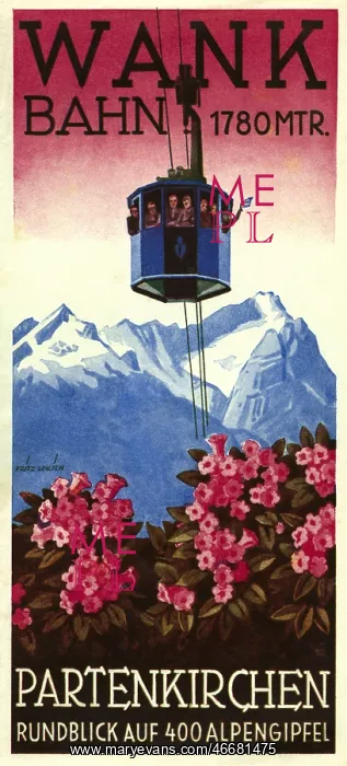 : Wank travel poster : Wank travel poster