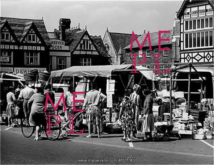 : WANTAGE MARKET 1960S : WANTAGE MARKET 1960S