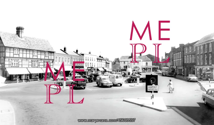  : Wantage, Market Place c1965