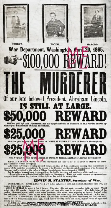 : Wanted: John Wilkes Booth : Wanted: John Wilkes Booth