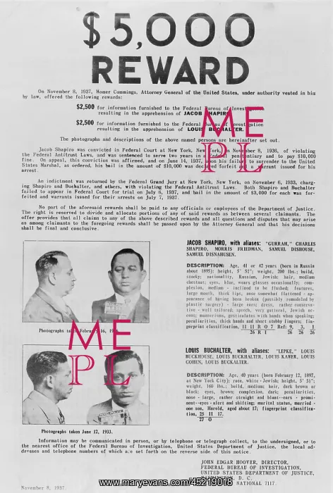 : Wanted poster with mugshots of Jacob Gurrah ? : Wanted poster with mugshots of Jacob Gurrah ?
