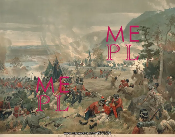 : War of 1812, Battle of Queenston Heights : War of 1812, Battle of Queenston Heights