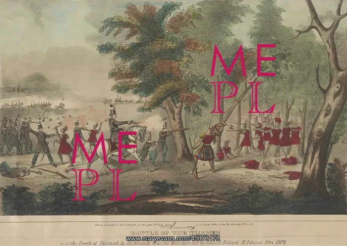 : War of 1812. Battle of the Thames, aka Battle : War of 1812. Battle of the Thames, aka Battle