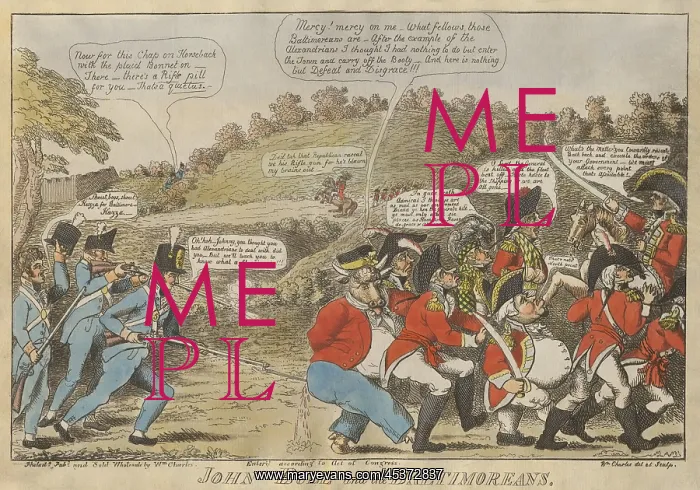 : War of 1812. John Bull and the Baltimoreans : War of 1812. John Bull and the Baltimoreans